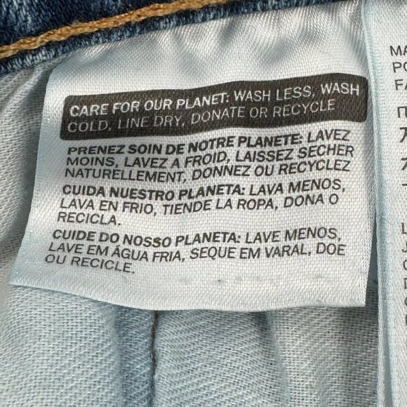 Levis 505 Mens Straight Fit Blue Denim Jeans Size 38x34 - Picture 5 of 9